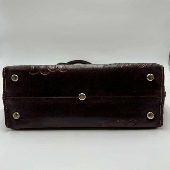 Leather Purse Artisan Brown - Picture 6 of 14
